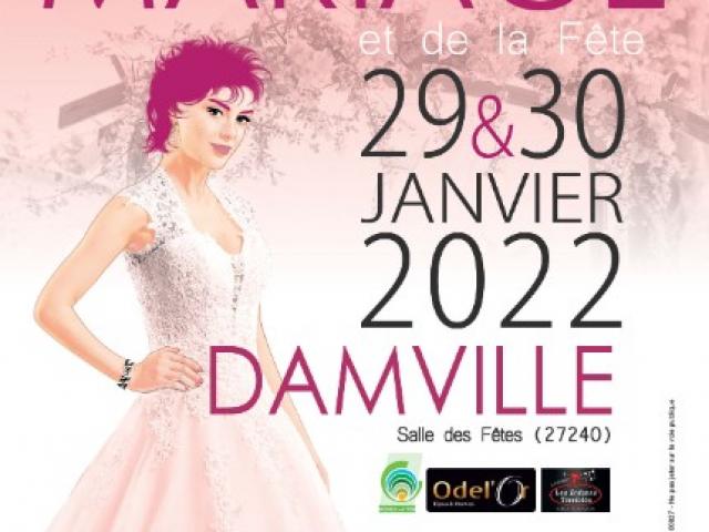 Salon du Mariage et de la Fête de Damville les 29 et 30 Janvier 2022